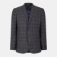 яке,ted,baker,men's,heritage,check,suit,jacket,grey