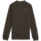 блуза,детски,облекла,lyle,and,scott,core,crew,neck,sweatshirt,w485,olive
