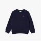 промоция,на,зимни,облекла,lacoste,lacoste,logo,fleece,crew,neck,sweater,juniors,navy,166