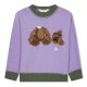 юношеска,блуза,детски,облекла,palm,angels,knitted,bear,sweater,juniors,lilac,brown
