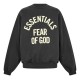 блуза,облекла,на,разпродажба,мъжки,ежедневни,облекла,мъжки,горнища,с,качулка,fear,of,god,essentials,men's,crew,sweatshirt,black