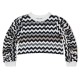 блуза,missoni,kids,zigzag,crew,sweatshirt,black,white