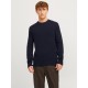 мъжки,пуловер,облекла,на,разпродажба,мъжки,блузи,jack,and,jones,crew,jumper,mens,night,sky