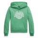 блуза,polo,ralph,lauren,kids,logo,embroidered,crew,sweatshirt,raft,green