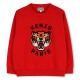 детска,блуза,детски,3/4,панталони,kenzo,unisex,kids',tiger,embroidered,crew,sweatshirt,red,968