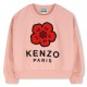 блуза,kenzo,kids,poppy,embroidered,relaxed,fit,crew,sweatshirt,pink,47h