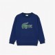 блуза,детски,облекла,lacoste,big,logo,crew,sweatshirt,navy,f9f