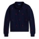 блуза,polo,ralph,lauren,kids,logo,cotton,mix,relaxed,fit,crew,sweatshirt,navy