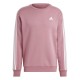 мъжка,поларена,блуза,мъжки,блузи,adidas,essentials,3,stripes,fleece,sweatshirt,mens,crimson