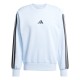 мъжка,блуза,мъжки,блузи,adidas,essentials,mens,crew,3,stripes,pullover,sweatshirt,glow,blue