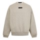 блуза,мъжки,горнища,с,качулка,fear,of,god,essentials,men,s,crew,sweatshirt,dark,hthr,oat