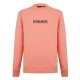 блуза,napapijri,box,logo,crew,sweatshirt,salmon,pink