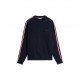 блуза,мъжки,ежедневни,облекла,tommy,hilfiger,men,s,global,stripe,cotton,sweatshirt,navy,blue