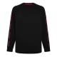 блуза,hugo,logo,tape,sweatshirt,black,001