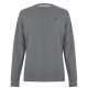 блуза,levis,new,original,crew,neck,sweater,grey,marl