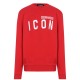 блуза,dsquared2,boy,s,icon,basic,logo,sweatshirt,tango,red,dq405
