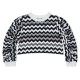 блуза,детски,3/4,панталони,missoni,ruffled,sweatshirt,blk,wht,930bc