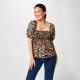 дамски,ризи,biba,biba,square,neck,top,leopard,print