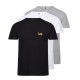 тениска,облекла,на,разпродажба,мъжки,тениски,lee,crew,neck,3,pack,t,shirt,blck,wht,gry