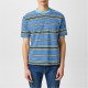 тениска,с,къс,ръкав,облекла,на,разпродажба,мъжки,тениски,ps,paul,smith,crew,stripe,tee,sn43,blue,40