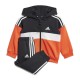 детски,анцуг,разпродажба,adidas,бебешки,облекла,детски,екипи,adidas,tiberio,3,stripes,colorblock,fleece,track,suit,infants,black,red