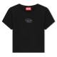 юношеска,тениска,детски,облекла,diesel,diamante,tee,juniors,black,k900