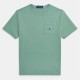 юношеска,тениска,детски,3/4,панталони,polo,ralph,lauren,pocket,logo,t,shirt,juniors,faded,mint