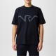 тениска,облекла,на,разпродажба,мъжки,тениски,emporio,armani,embroidered,eagle,t,shirt,navy,eagle