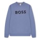 юношеска,блуза,детски,облекла,boss,large,logo,crew,sweater,juniors,med,grey,049