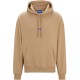 суичър,мъжки,горнища,с,качулка,hugo,label,hoodie,medium,beige