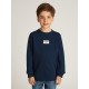 блуза,tommy,hilfiger,kids,monotype,label,crew,sweatshirt,navy,c1g