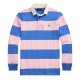 мъжки,тениски,polo,ralph,lauren,men,s,stripe,rugby,shirt,pink,blue