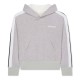 юношески,суичър,детски,облекла,palm,angels,embroidered,logo,stripe,hoodie,juniors,silver,white