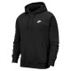 мъжки,суичър,nike,sportswear,club,fleece,pullover,hoodie,mens,black,white