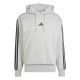мъжки,суичър,мъжки,горнища,с,качулка,adidas,essentials,fleece,3,stripes,hoodie,mens,medgrey,white