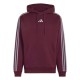 мъжки,суичър,мъжки,горнища,с,качулка,adidas,essentials,fleece,3,stripes,hoodie,mens,burgundy,grey