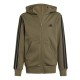 юношески,суичър,разпродажба,adidas,детски,горнища,с,качулка,adidas,3,stripe,essentials,full,zip,hoodie,juniors,khaki,black