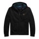 суичър,мъжки,горнища,с,качулка,polo,ralph,lauren,men,s,gold,full,zip,hoodie,polo,black