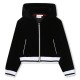 суичър,детски,облекла,hugo,hugo,zip,hoodie,jn54,black,09b
