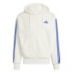 мъжки,суичър,мъжки,горнища,с,качулка,adidas,essentials,fleece,3,stripes,full,zip,hoodie,mens,white,bue