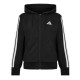 мъжки,суичър,мъжки,горнища,с,качулка,adidas,essentials,fleece,3,stripes,full,zip,hoodie,mens,black,white