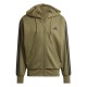 мъжки,суичър,мъжки,горнища,с,качулка,adidas,essentials,fleece,3,stripes,full,zip,hoodie,mens,olive,strata