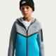 юношески,суичър,детски,горнища,с,качулка,nike,sportswear,tech,fleece,full,zip,hoodie,juniors,steel,blue
