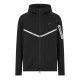 суичър,мъжки,горнища,с,качулка,мъжки,ежедневни,облекла,nike,men,s,zip,hoodie,black