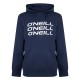 мъжки,суичър,мъжки,горнища,с,качулка,oneill,logo,stack,hoodie,mens,ink,blue