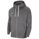 суичър,мъжки,горнища,с,качулка,футбол,nike,men,s,park,20,cotton,zip,collar,hoodie,grey