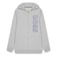 юношески,суичър,детски,облекла,boss,large,logo,zip,hoodie,juniors,grey,a32