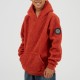 суичър,детски,горнища,с,качулка,brave,soul,boys,kangaroo,pocket,borg,hoodie,with,badge,detail,terracotta
