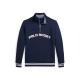 промоция,на,зимни,облекла,polo,sport,by,ralph,lauren,quarter,zip,pull,over,fleece,juniors,cruise,navy