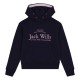 детски,суичър,детски,облекла,jack,wills,kids,girls,logo,script,hoodie,navy